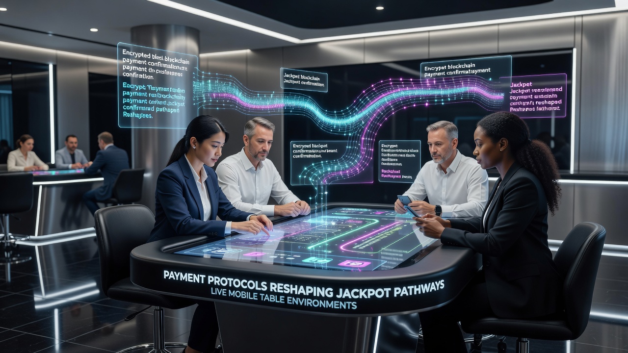 Integration von Zahlungsprotokollen mit Jackpot-Systemen in mobilen Live-Tischspielen