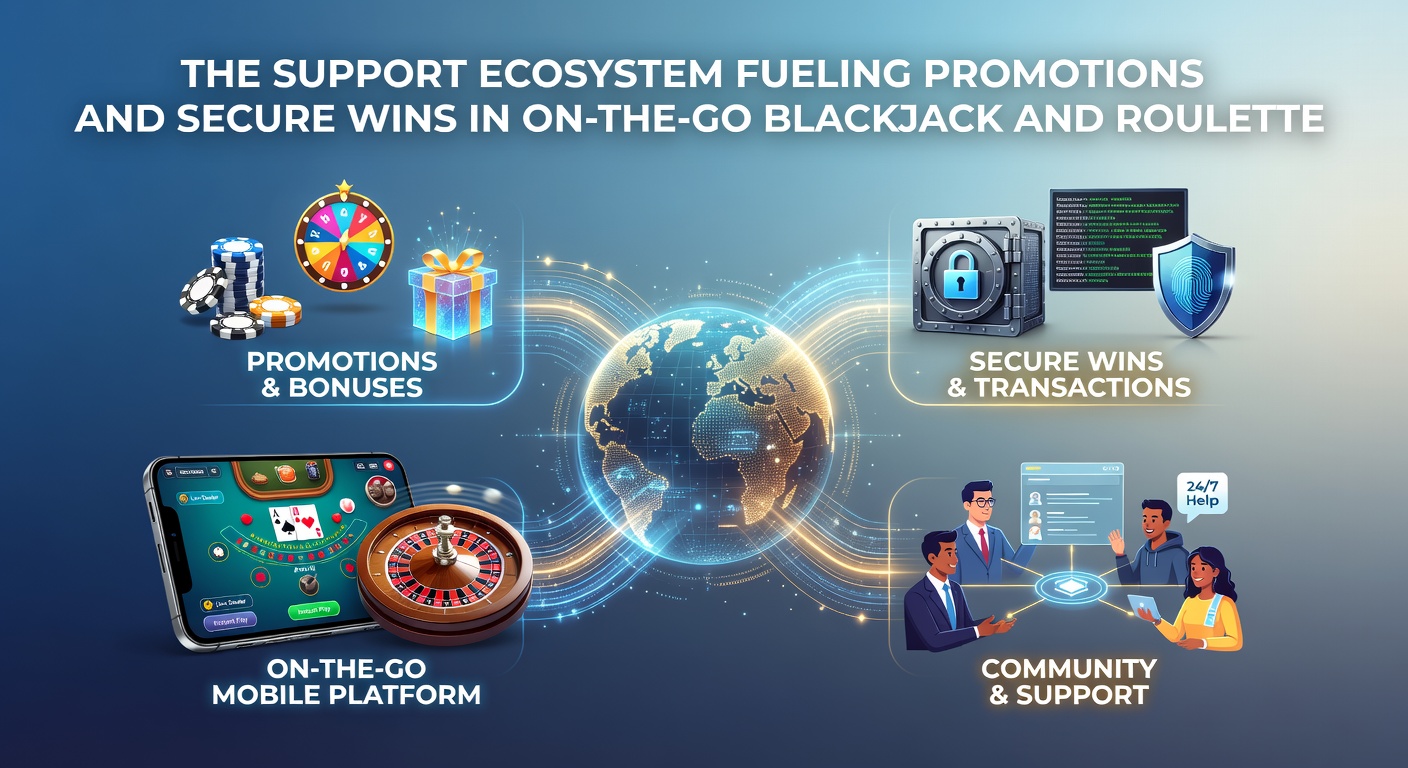 Mobile Blackjack- und Roulette-Spiele mit Support-Elementen und Sicherheitsfeatures auf Smartphones